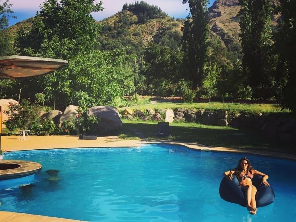 Cascada Lodge Cajon Del Maipo San José de Maipo エクステリア 写真